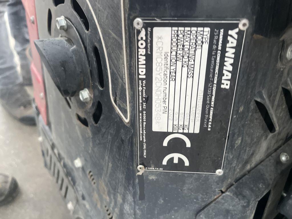 Yanmar CO8-A HiTip Rupsdumpers