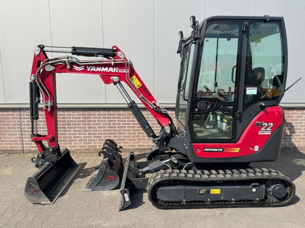 Yanmar SV22 Minigraafmachines < 7t