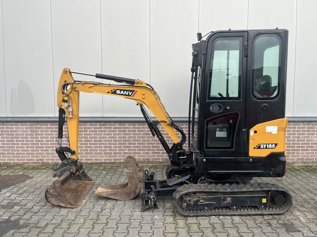 Sany SY18C Minigraafmachines < 7t
