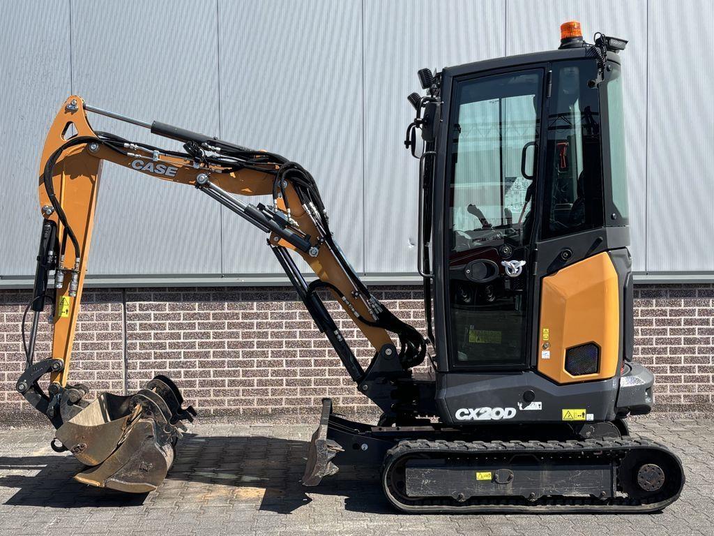 CASE CX20d Minigraafmachines < 7t